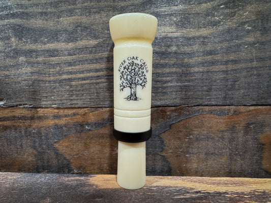 Ivory/Black Full Acrylic Keyhole