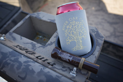 River Oak Koozie