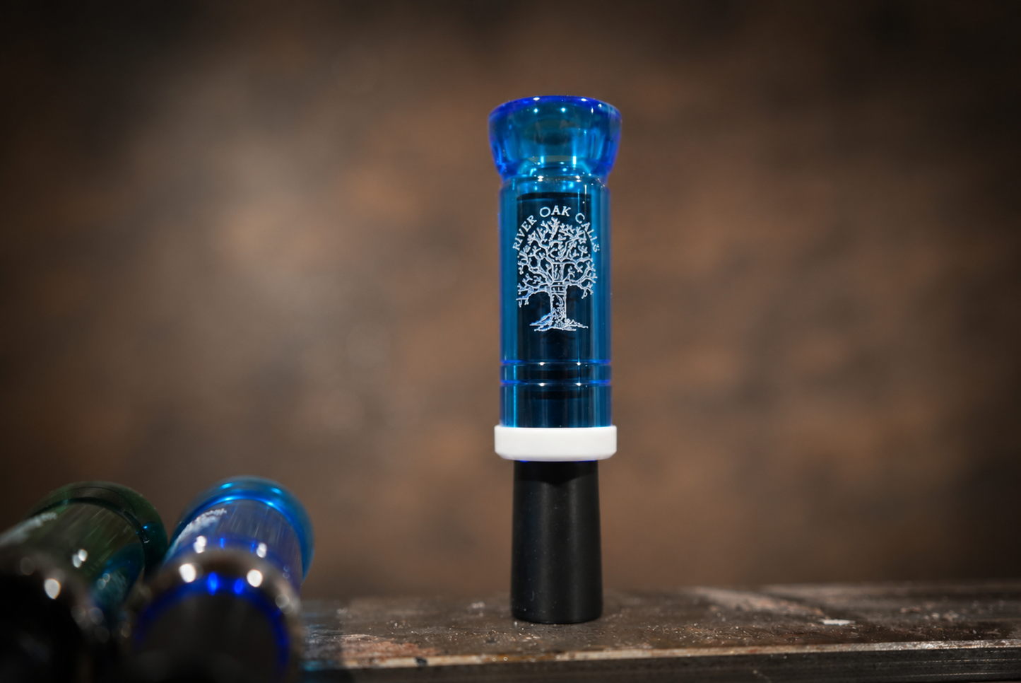Transparent Blue Ivory Band Acrylic KH