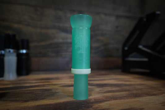 Matte Jade/Ivory Band Keyhole