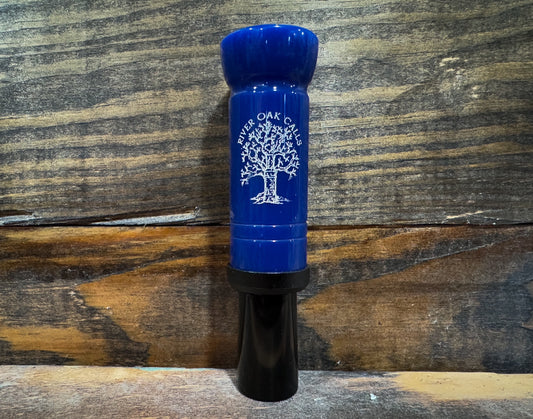 Royal Blue/Black Full Acrylic Keyhole